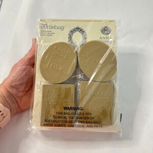 ANNA GRIFFIN MIX & MATCH CUTTLEBUG EMBOSSING FRAME FOLDERS, SENTIMENTS & DIES
